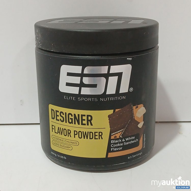 Artikel Nr. 972097: ESN Designer Flavor Powder Black&White Cookie Flavor 250g