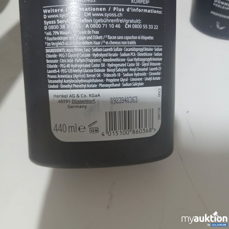 Artikel Nr. 982097 Artikel Nr. 982097: Syoss Shampoo 3Pack