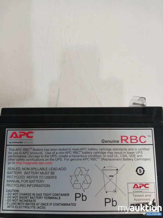 Artikel Nr. 996097: APC Battery rbc6