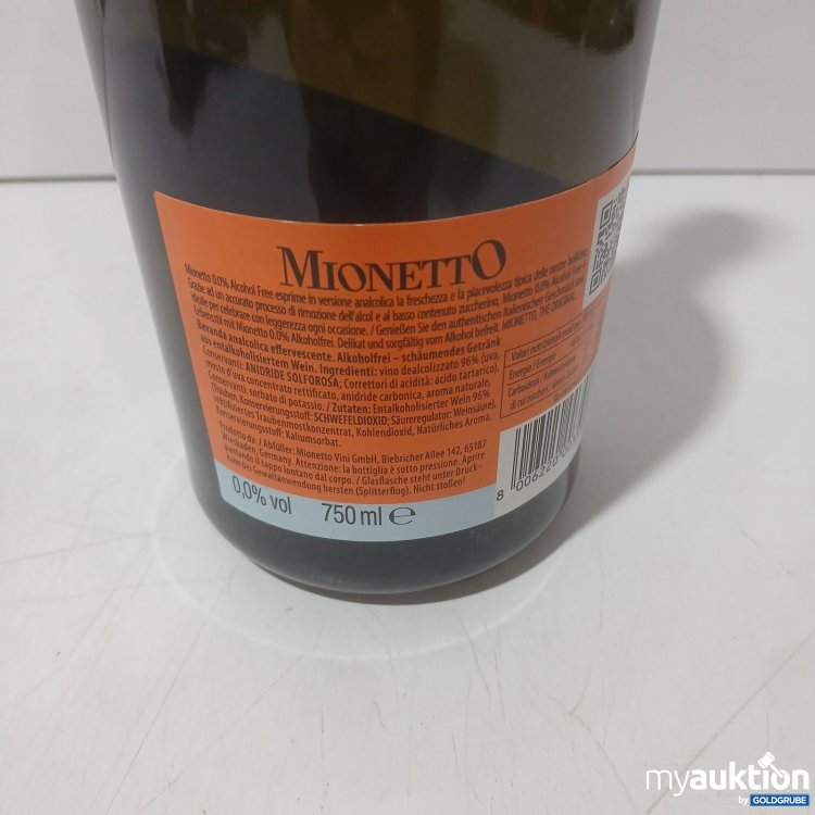 Artikel Nr. 468098 Artikel Nr. 468098: Mionetto alkoholfreier Sekt 750 ml