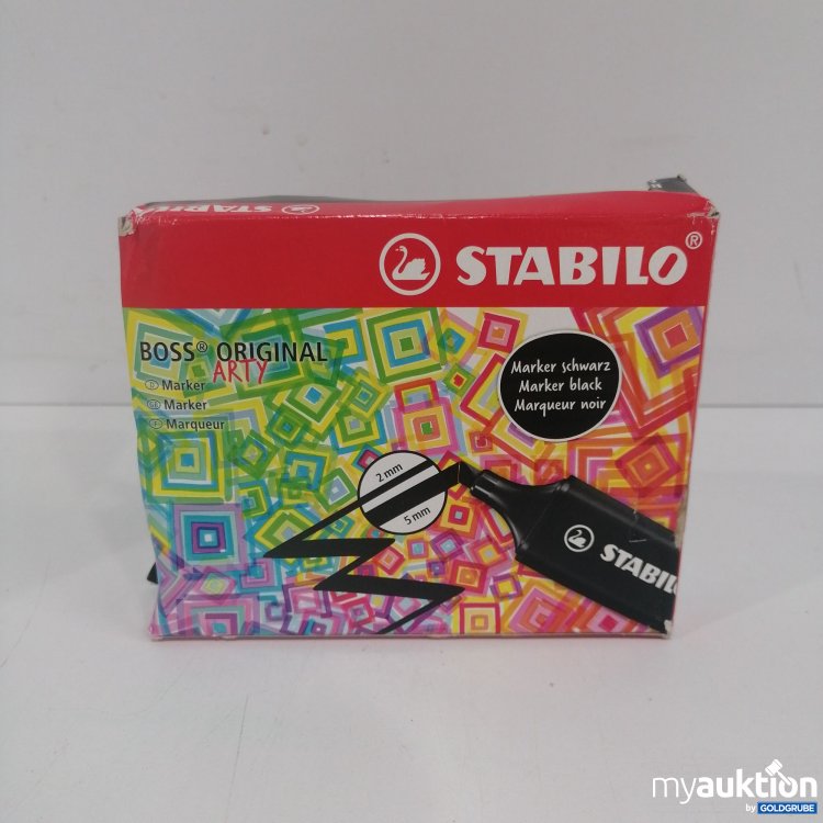 Artikel Nr. 850098 Artikel Nr. 850098: Stabilo Boss Original Marker Schwarz