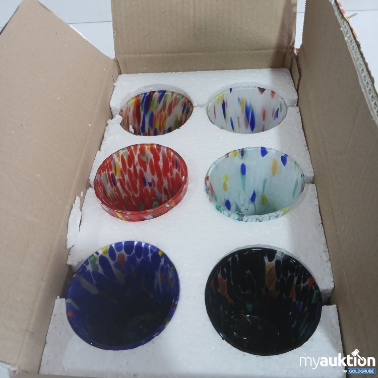 Artikel Nr. 888098: Murano Gläser 6Stk 