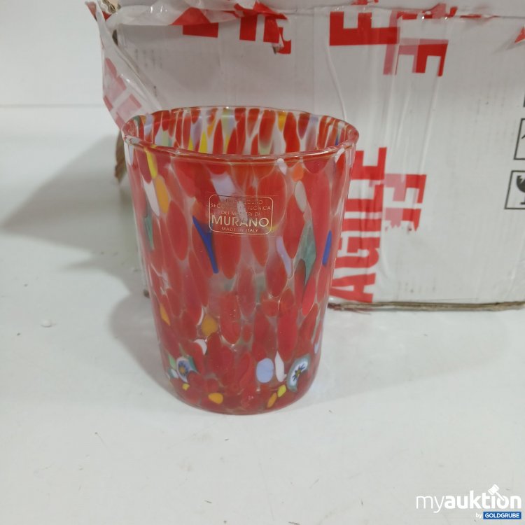 Artikel Nr. 888098: Murano Gläser 6Stk 