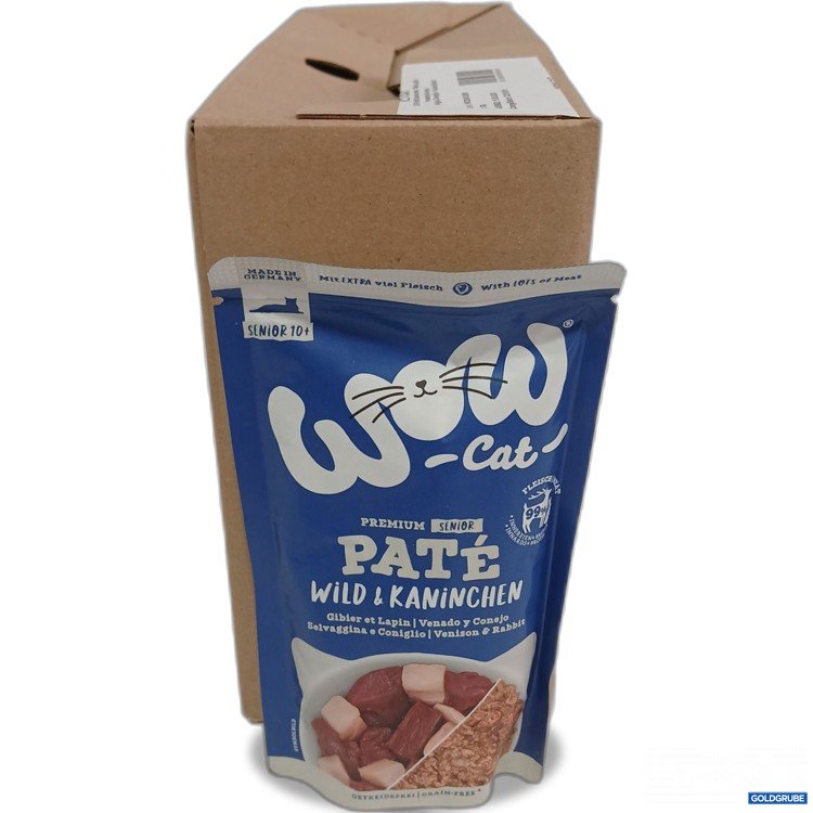 Artikel Nr. 967098: Wow Cat Paté Wild&Kaninchen 12x125g 