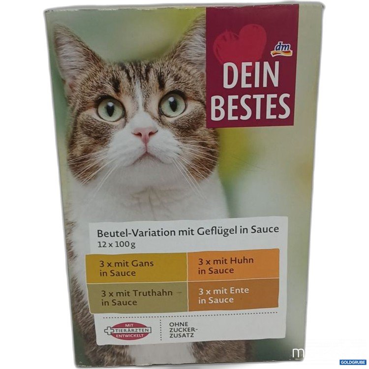 Artikel Nr. 968098 Artikel Nr. 968098: Dein Bestes Beutel-Variation mit Geflügel in Sauce 12x100 g