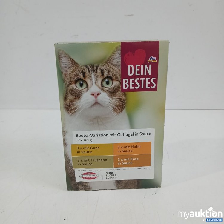 Artikel Nr. 968098 Artikel Nr. 968098: Dein Bestes Beutel-Variation mit Geflügel in Sauce 12x100 g