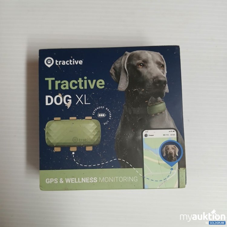 Artikel Nr. 978098: Tractive DOG XL GPS & WELLNESS MONITORING 90g 18kg