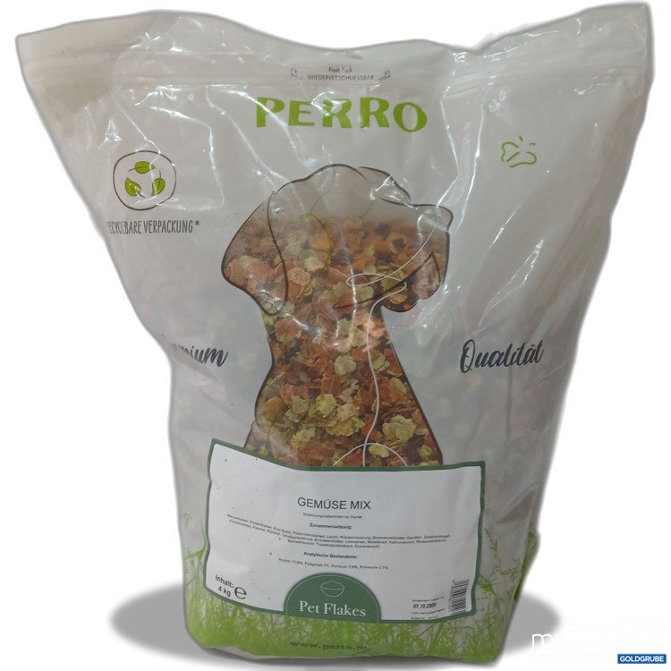 Artikel Nr. 980098: Perro Pet Flakes Gemüse Mix 4Kg