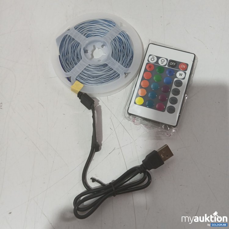 Artikel Nr. 989098 Artikel Nr. 989098: Diverser LED Streifen mit Kabel und Fernbedienung