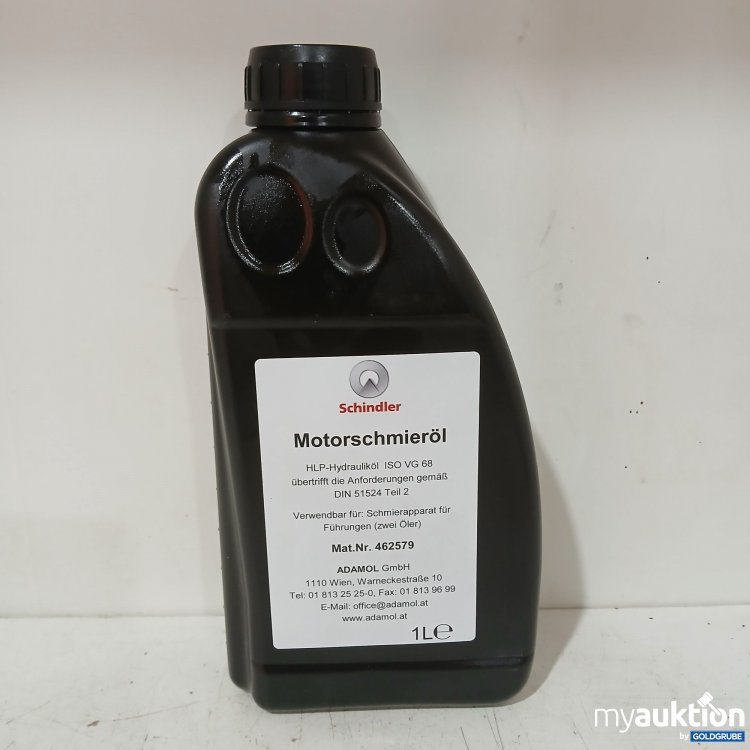 Artikel Nr. 990098: Schindler Motorschmieröl 1l