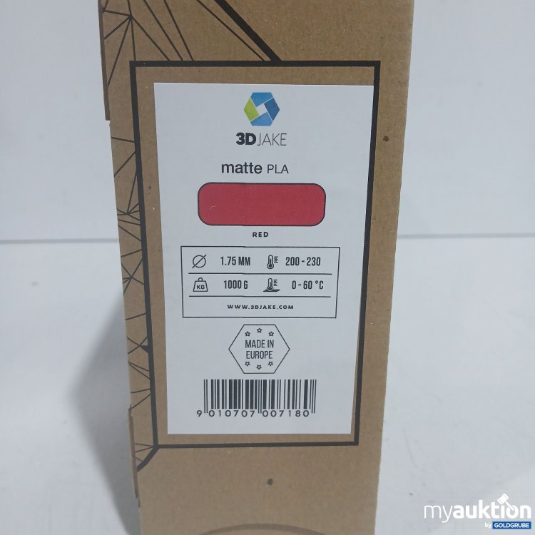 Artikel Nr. 994098 Artikel Nr. 994098: 3D Jake 3D Printer Filament red ø1,75mm 1kg
