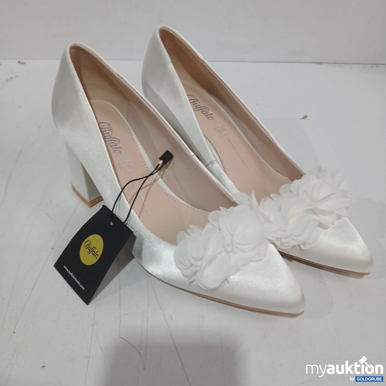 Artikel Nr. 445099 Artikel Nr. 445099: Buffalo Robyn Rose Damen Pumps Satin Ivory