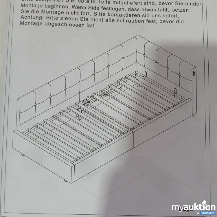 Artikel Nr. 446099 Artikel Nr. 446099: Diverses Eckbettgestell