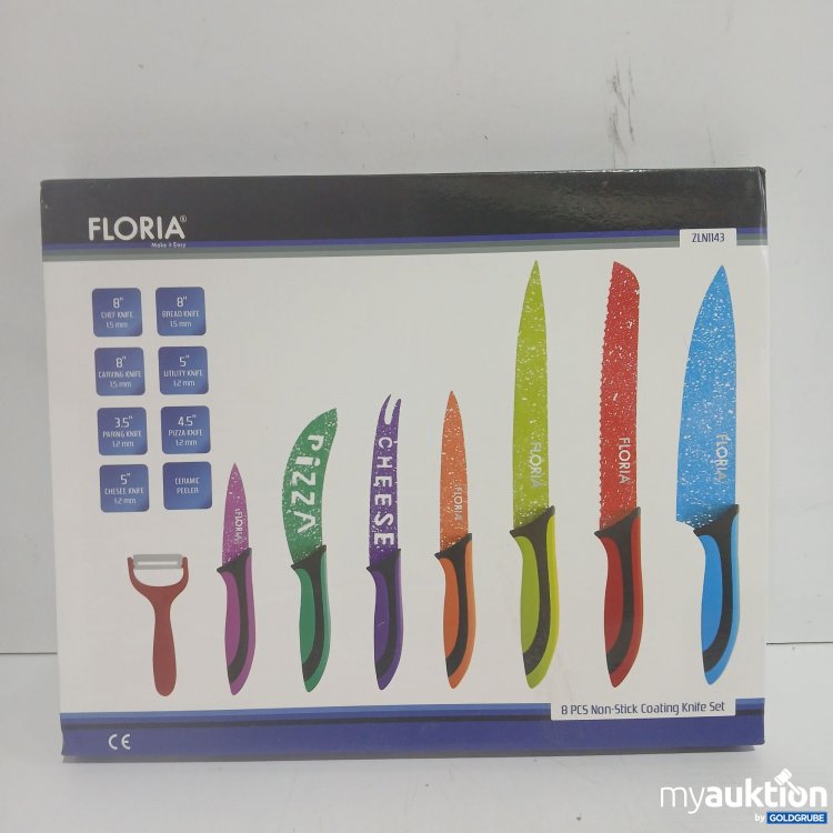 Artikel Nr. 463099 Artikel Nr. 463099: Floria 8Pcs Non-Stick Coating Knife Set