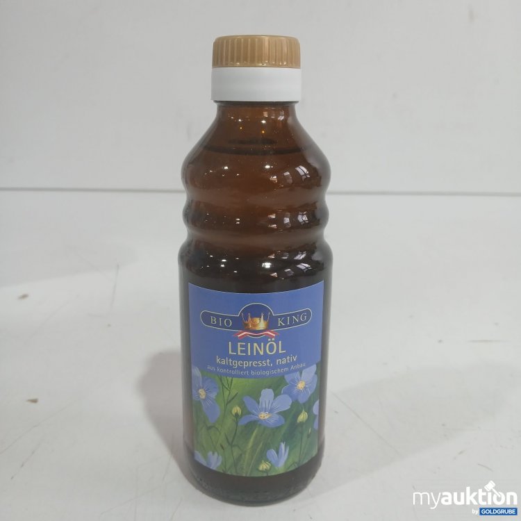Artikel Nr. 469099: Bio King Leinöl kaltgepresst nativ 250 ml