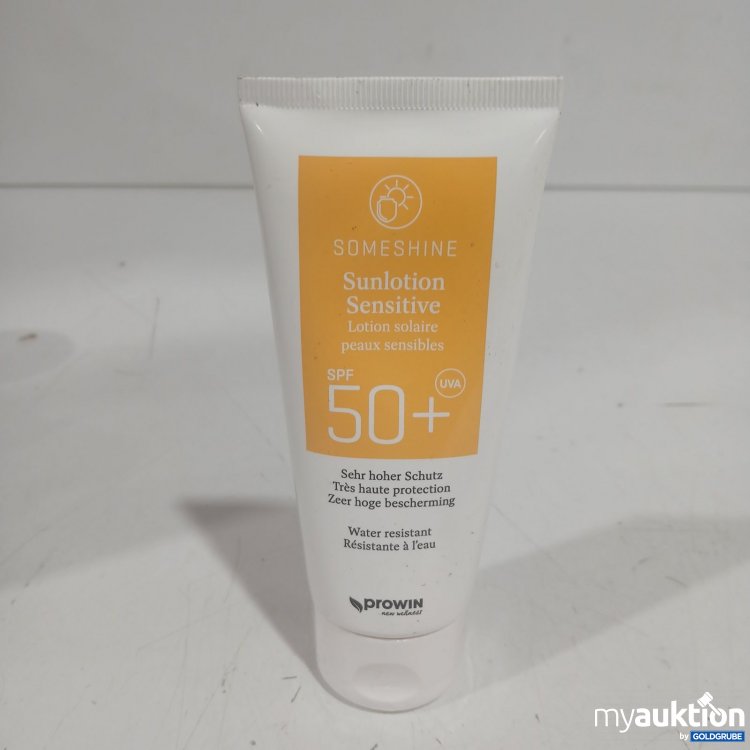 Artikel Nr. 471099: Prowin Someshine Sunlotion Sensitive SPF 50+ 100ml