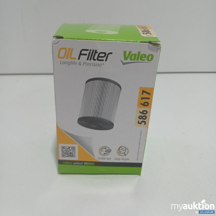 Artikel Nr. 518099 Artikel Nr. 518099: Valeo Oil Filter 586617