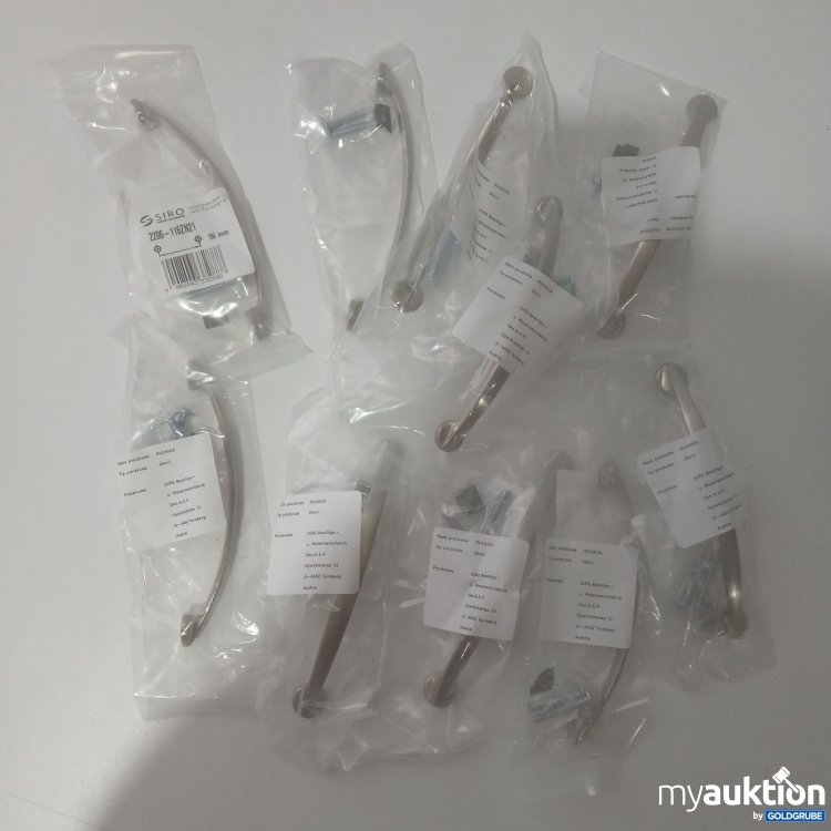 Artikel Nr. 522099 Artikel Nr. 522099: SIRO Möbelgriffe 10Stk. Stainless steel effect