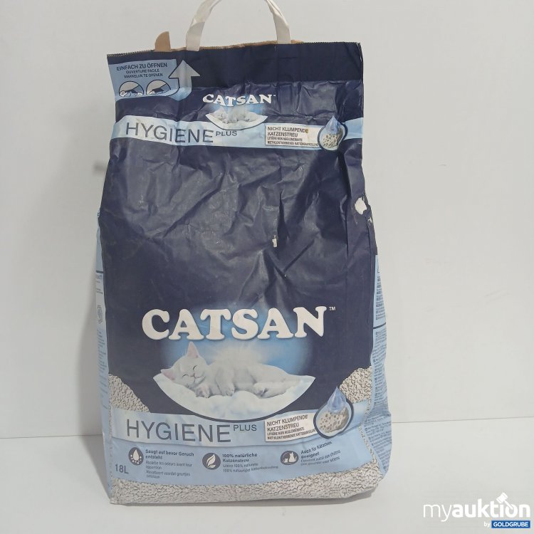 Artikel Nr. 818099 Artikel Nr. 818099: Catsan Hygiene Plus Katzenstreu 18L