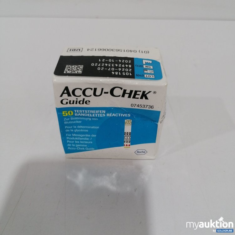 Artikel Nr. 848099 Artikel Nr. 848099: Accu Chek Guide 50 Teststreifen 07453736