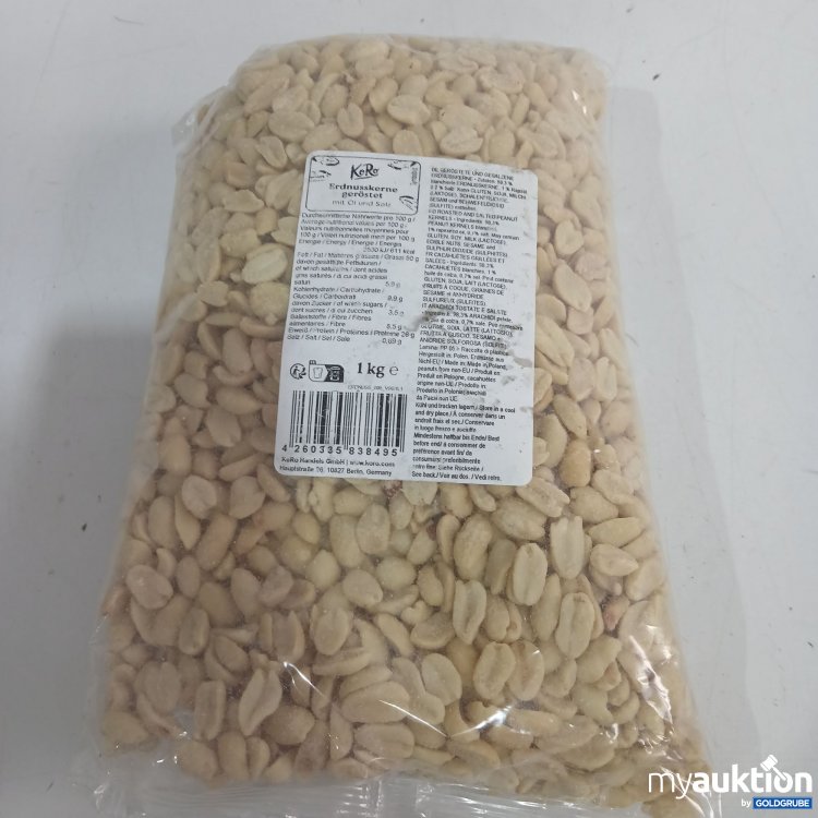 Artikel Nr. 873099: KoRo Erdnusskerne geröstet mit Öl & Salz 1kg 
