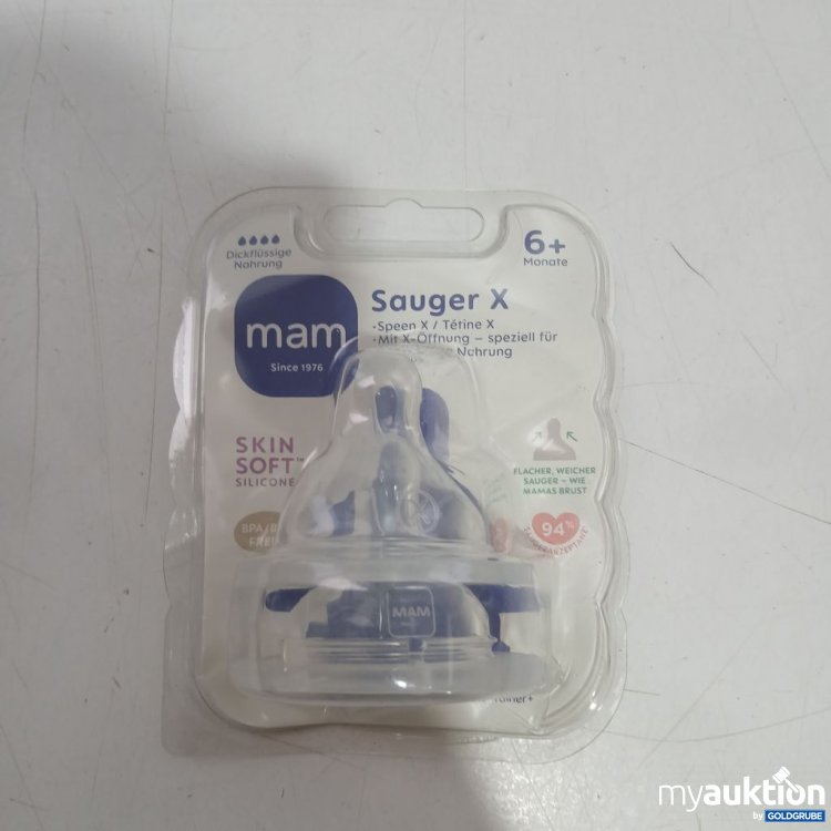 Artikel Nr. 938099 Artikel Nr. 938099: MAM Sauger X 6+ Monate 2x