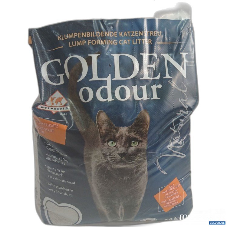 Artikel Nr. 951099: Golden odour Katzenstreu klumpend 14kg 