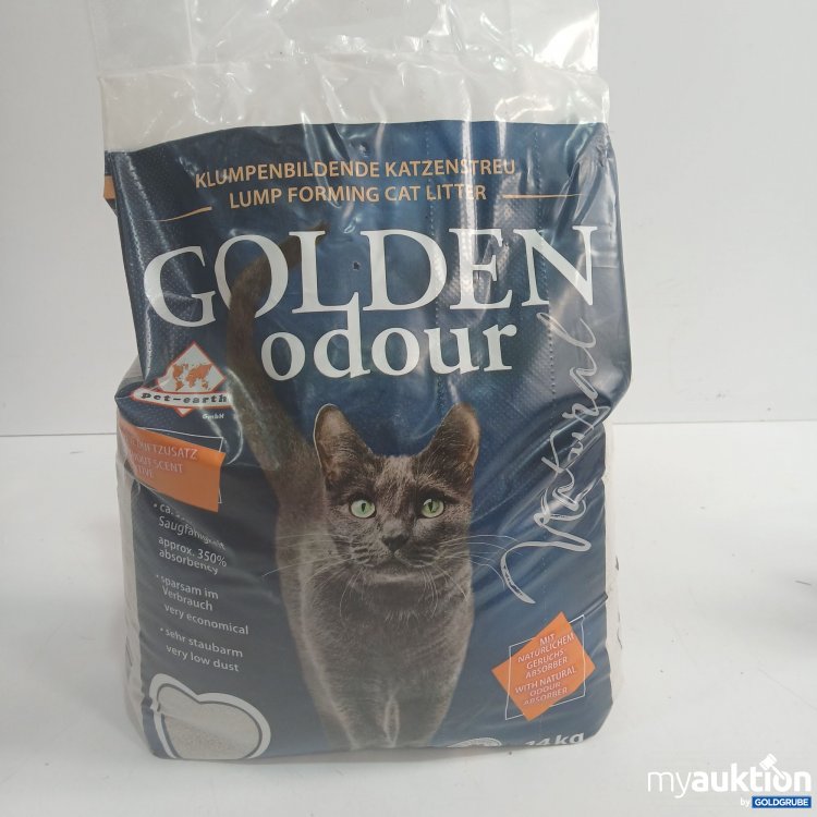Artikel Nr. 951099: Golden odour Katzenstreu klumpend 14kg 