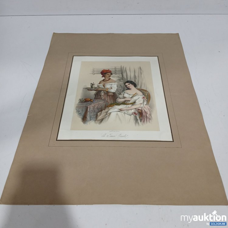 Artikel Nr. 953099: Par M11e Laure Delaune La Jeune Creolel Bild ca. 61x44cm 