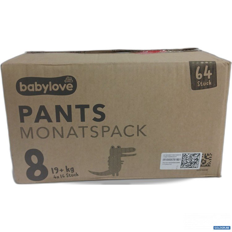 Artikel Nr. 956099: Babylove Pants Monatspack 8 19+kg 4x16Stk 
