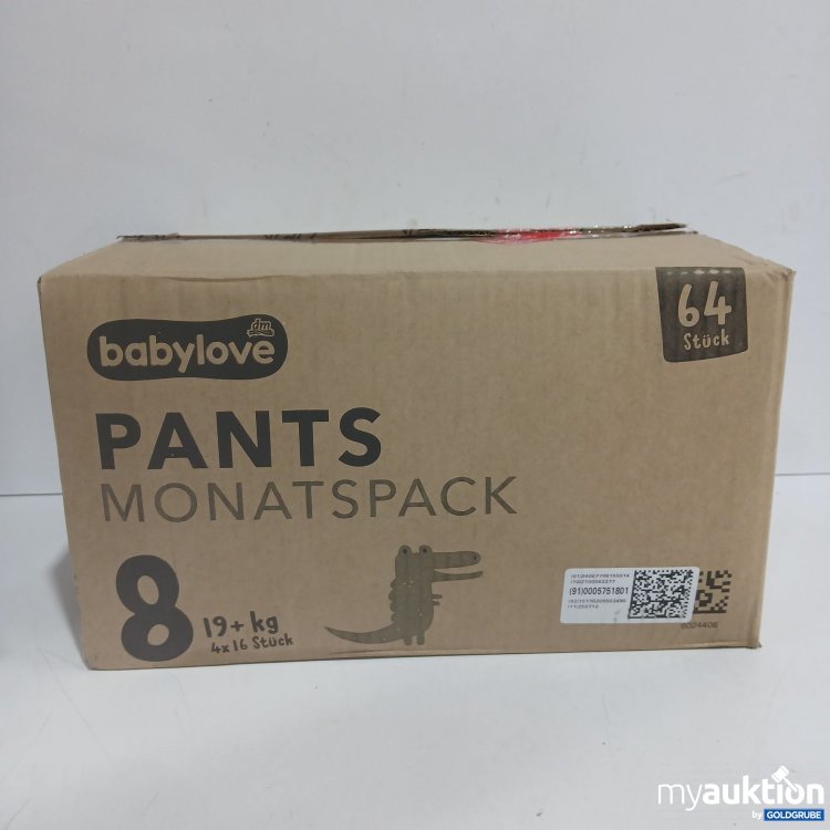 Artikel Nr. 956099: Babylove Pants Monatspack 8 19+kg 4x16Stk 