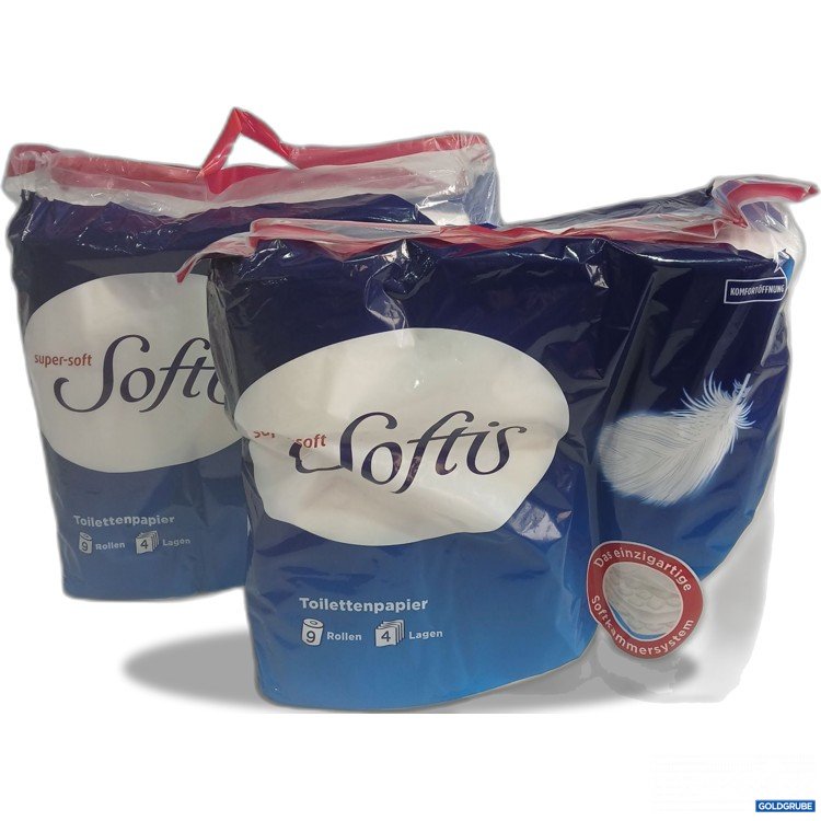 Artikel Nr. 958099: Softis super-soft Toilettenpapier 4lagig je 9Rollen 