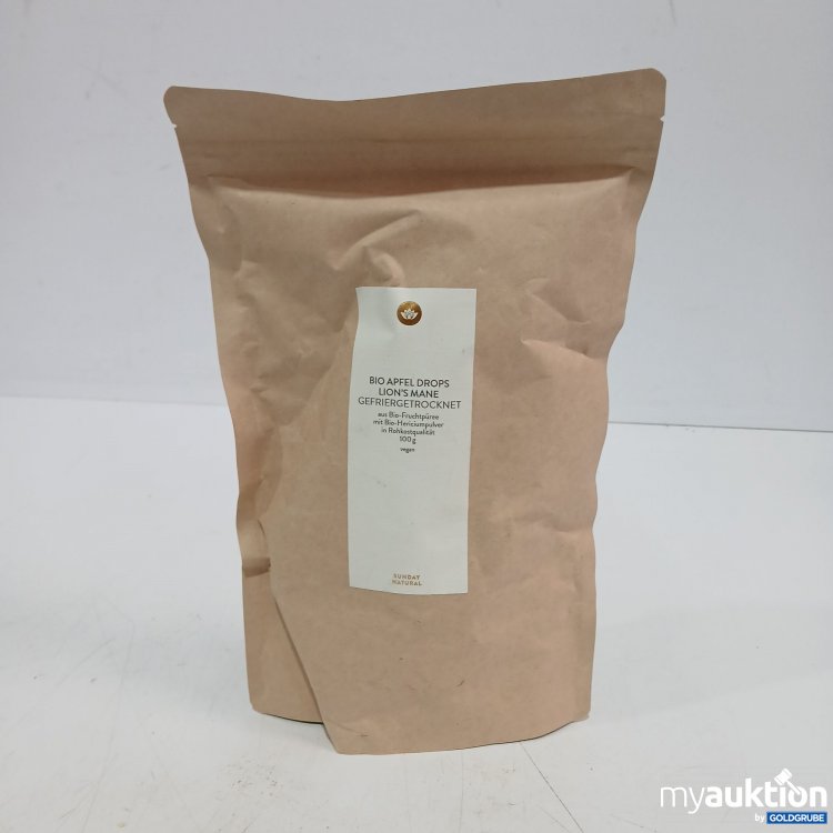 Artikel Nr. 961099: Sunday Natural Bio Apfel Drops Lion's Mane Gefriergetrocknet 100g 