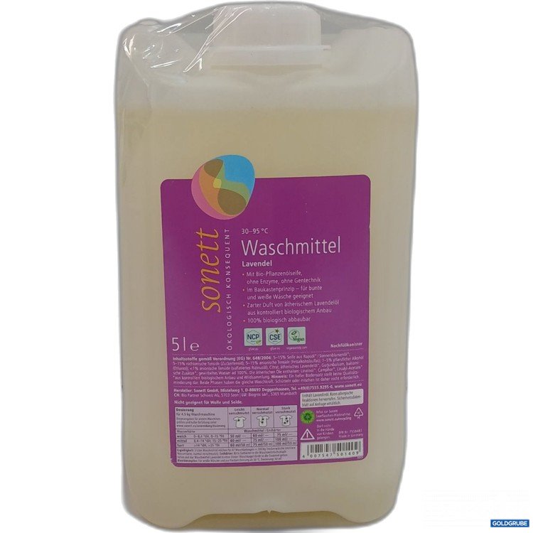 Artikel Nr. 963099: Sonett Waschmittel 5l Lavendel 