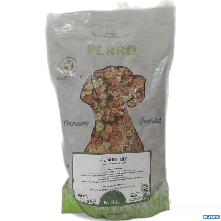 Artikel Nr. 980099 Artikel Nr. 980099: Perro Pet Flakes Gemüse Mix 800gKg