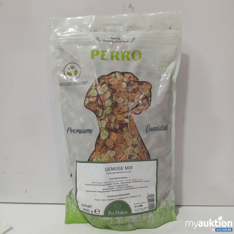Artikel Nr. 980099 Artikel Nr. 980099: Perro Pet Flakes Gemüse Mix 800gKg