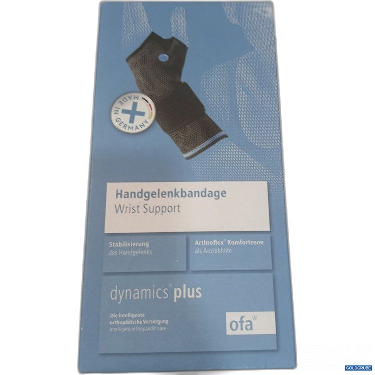 Artikel Nr. 983099: Ofa dynamics plus Handgelenkbandage Wirst Support Größe 3 rechts Carbon