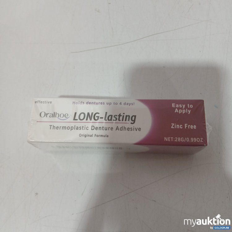 Artikel Nr. 989099: Oralhoe Long-Lasting Thermoplastic Denture Adhesive 28g