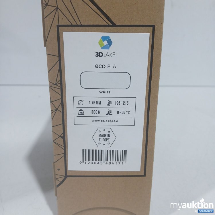 Artikel Nr. 994099 Artikel Nr. 994099: 3D Jake 3D Printer Filament white ø1,75mm 1kg