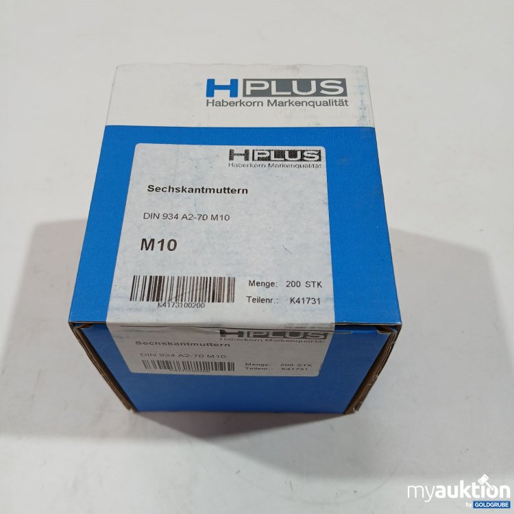 Artikel Nr. 395100 Artikel Nr. 395100: Sechskantmuttern (200 STK) KP M10