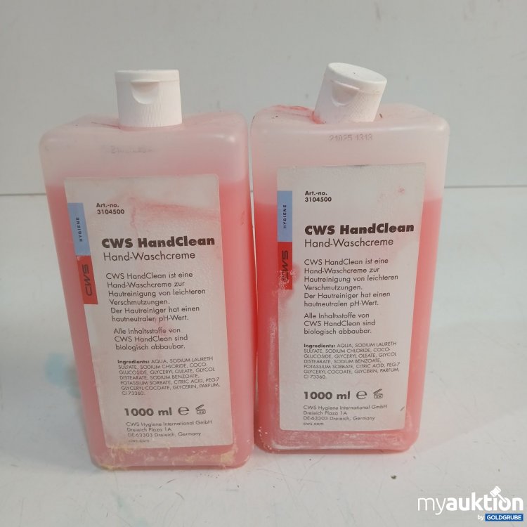 Artikel Nr. 462100 Artikel Nr. 462100: CWS HandClean Hand-Waschcreme 1000 ml