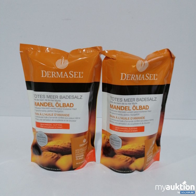 Artikel Nr. 856100: Derma Sel Totes Meer Badesalz Mandel Ölbad 2x400g+20ml