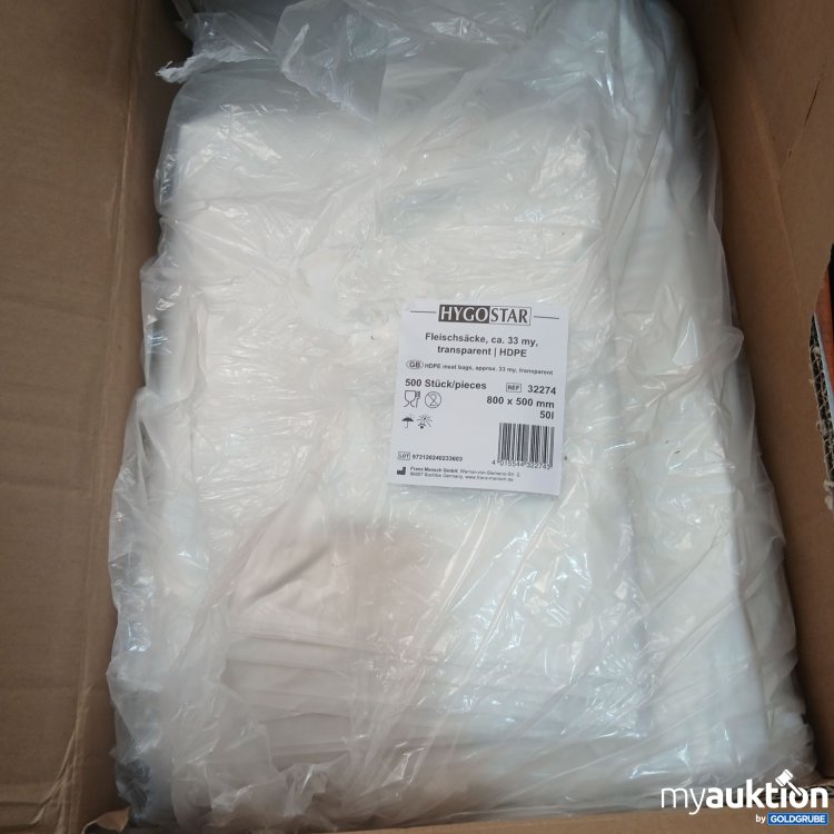 Artikel Nr. 874100 Artikel Nr. 874100: HygoStar Fleischsäcke 500 Stück 800x500mm 50l