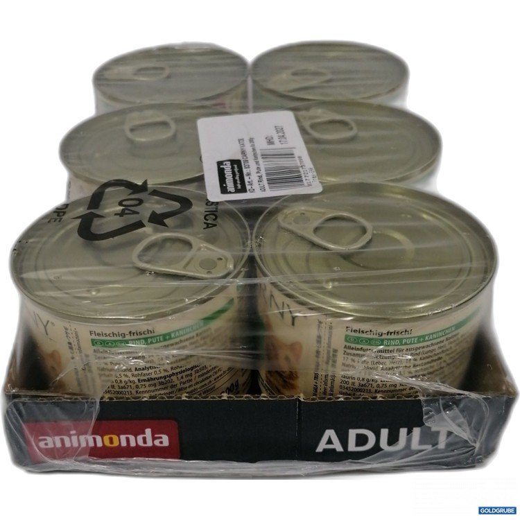 Artikel Nr. 950100: Animonda Carny Adult Katze Rind, Pute, Kaninchen 6x200g
