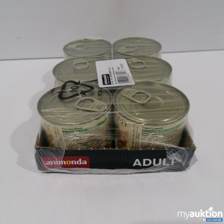 Artikel Nr. 950100: Animonda Carny Adult Katze Rind, Pute, Kaninchen 6x200g