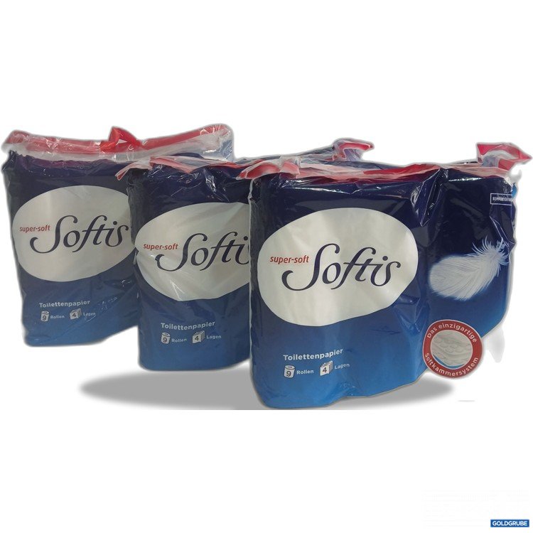 Artikel Nr. 958100: Softis super-soft Toilettenpapier 4lagig je 9Rollen 