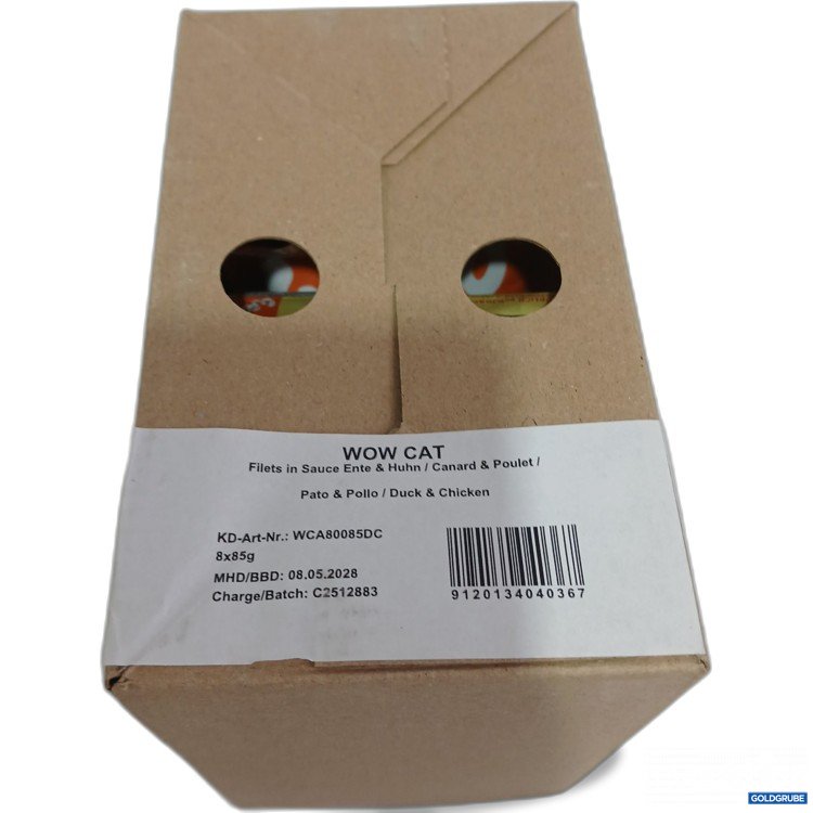 Artikel Nr. 967100: Wow cat Filets in Sauce Ente&Huhn 8x85g