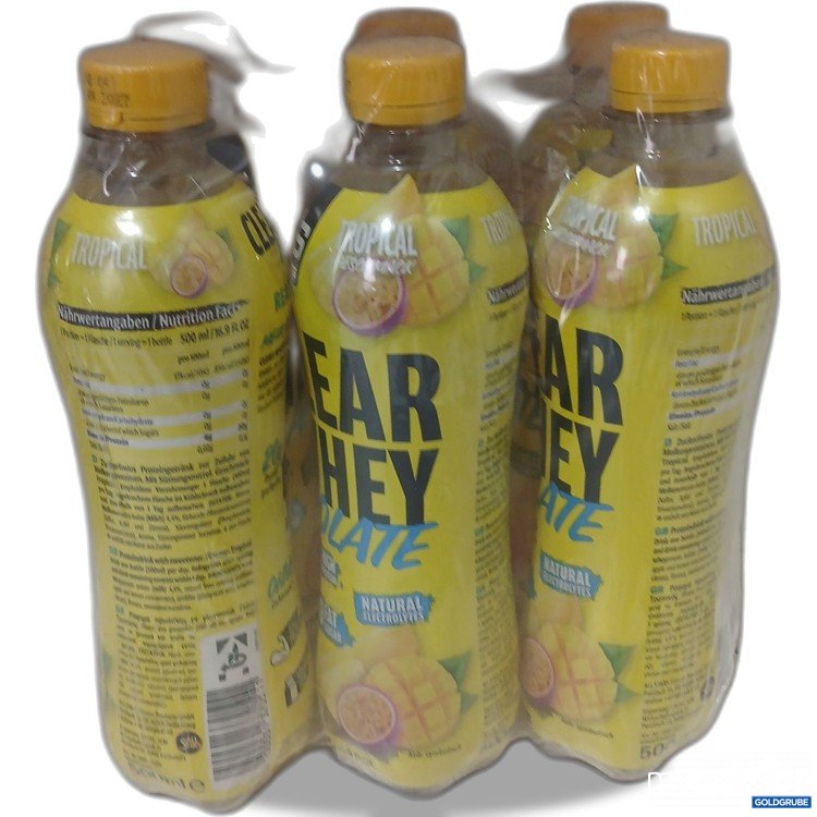 Artikel Nr. 997100 Artikel Nr. 997100: Clear Whey Isolate Tropical geschmack 6x500ml