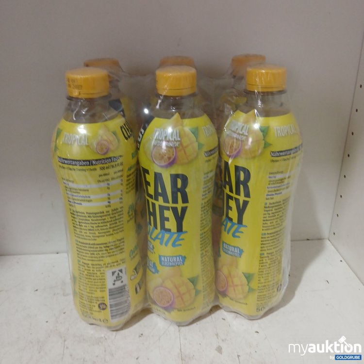 Artikel Nr. 997100 Artikel Nr. 997100: Clear Whey Isolate Tropical geschmack 6x500ml