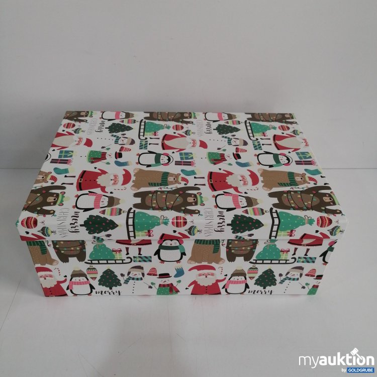 Artikel Nr. 440101: Geschenkekartons mit Deckel 5x Merry Christmas 